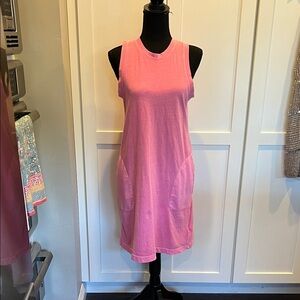 NWT Old Navy Pink Sleeveless Dress with Pockets